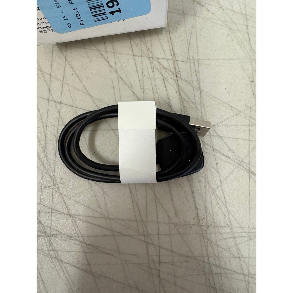 Fitbit - Sense & Versa 3 Charging Cable - Black
