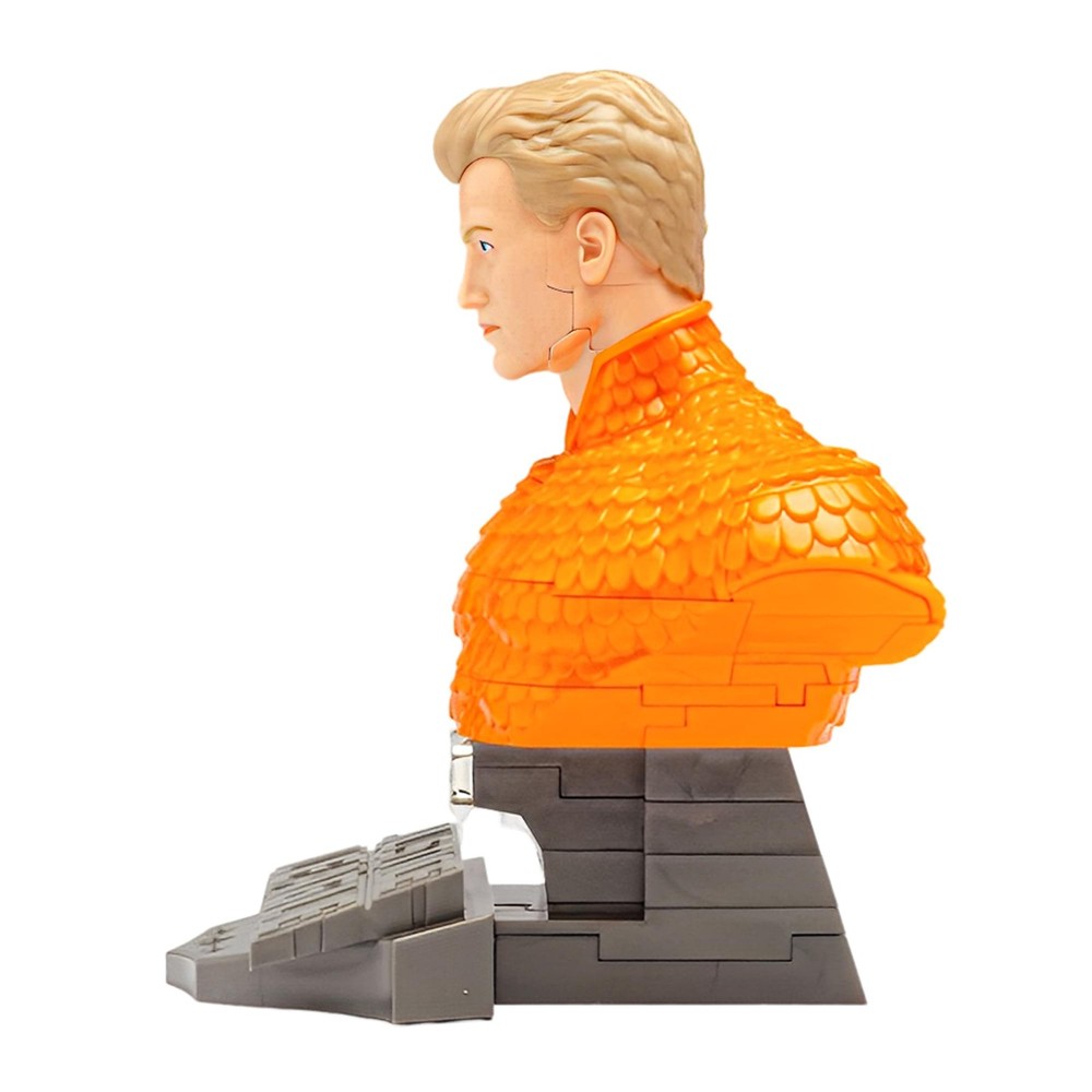 Eaglemoss DC Aquaman 72 Piece 3D Jigsaw Puzzle | Solid Color