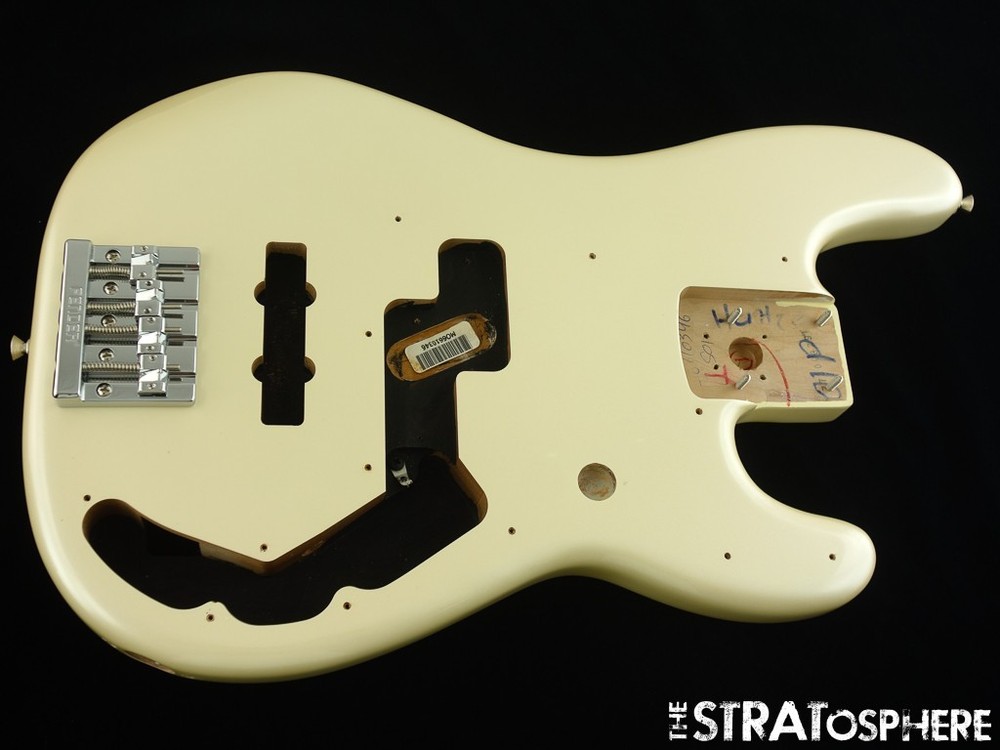 Fender Player II Modified Active Precision Bass BODY & HARDWARE Olympic White