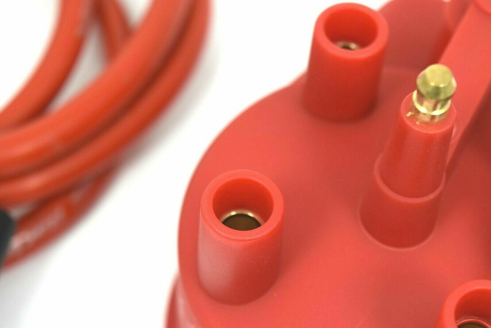 VMS 97-01 HONDA CRV B20 ENGINE RED DISTRIBUTOR CAP FOR EXTERNAL COIL CONVERSION