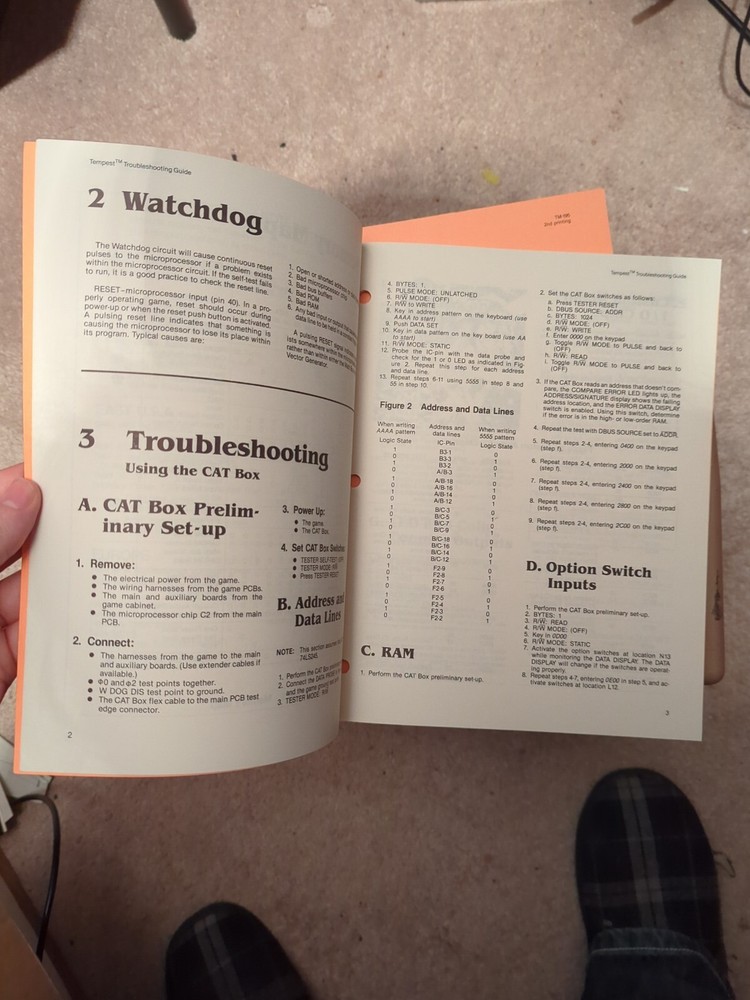 Tempest troubleshooting Guide For Arcade Board