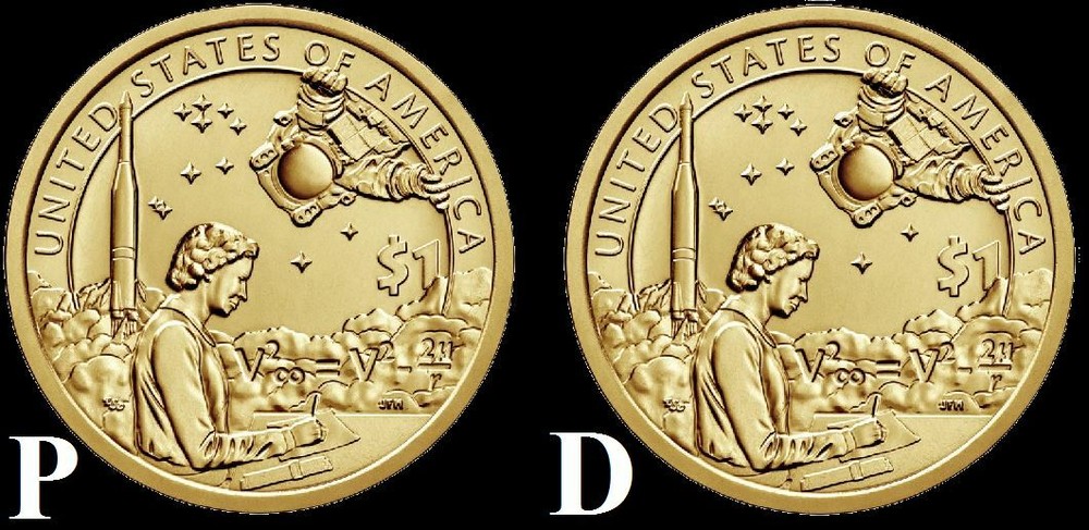 2019 D&P Sacagawea Native Dollar SET US Mint Coin "BU" Space Program