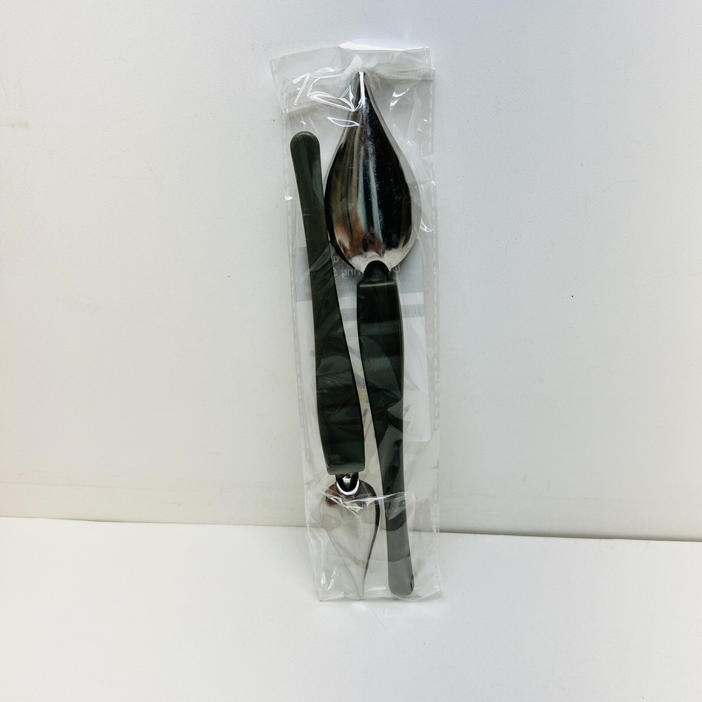 Culinary Drawing Decorating Spoon Set 2 Pcs Saucier Spoons Decorati