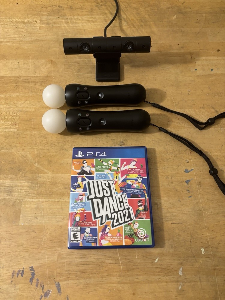 PS4 Camera Motion Sensor VR and playstation move controllers, free game