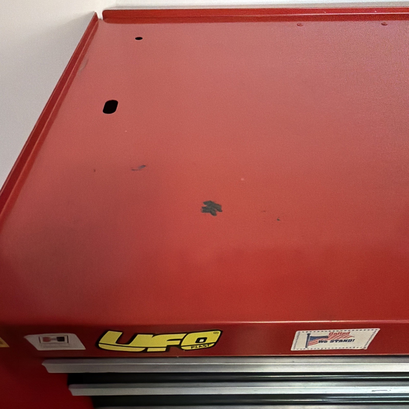 Craftsman DEEP Mid Middle Intermediate Riser Tool Box Chest 3 Drawer Red 65766