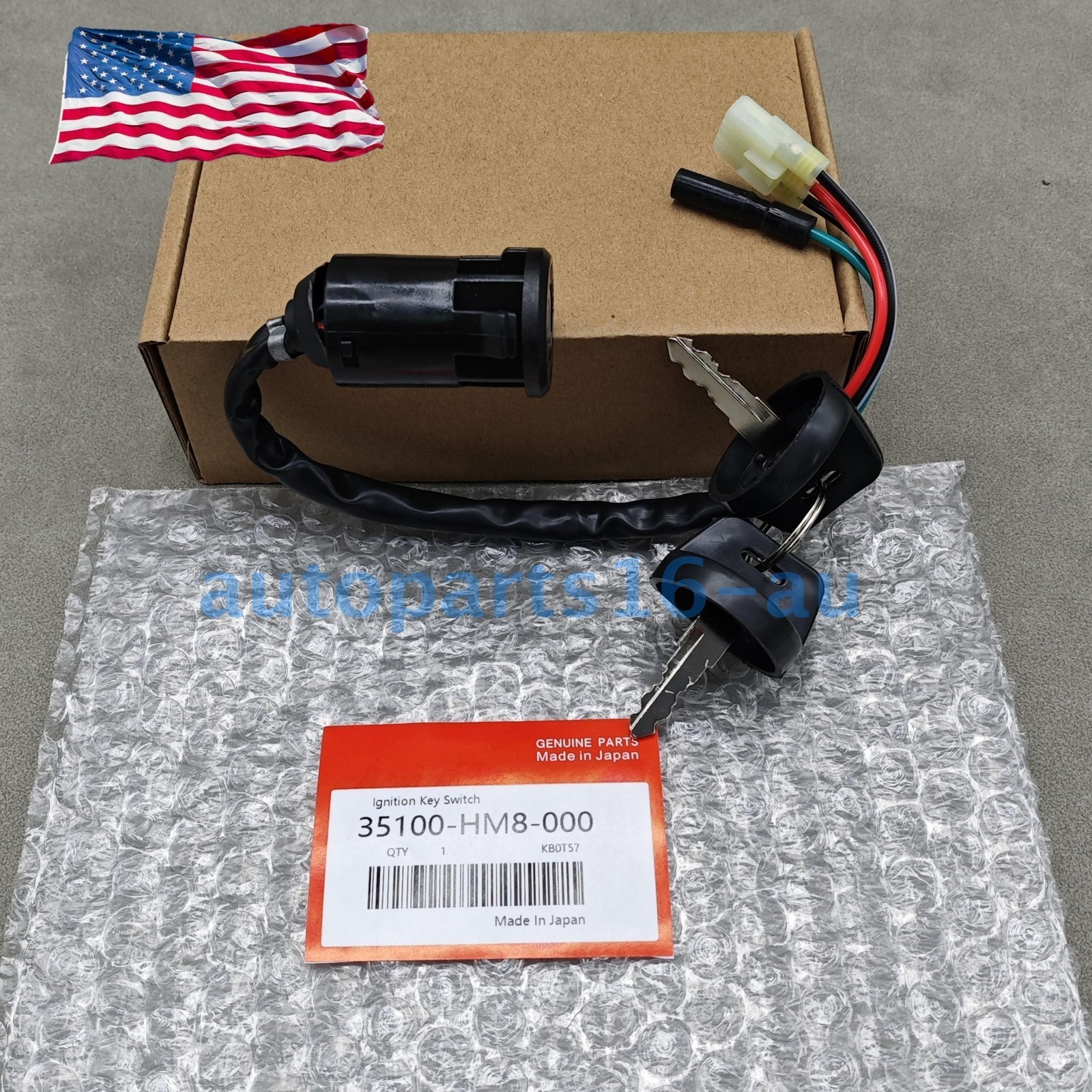 OEM! Ignition Key Switch Fits For Honda 250 Recon 250 TRX250TE TRX250TM 02-17