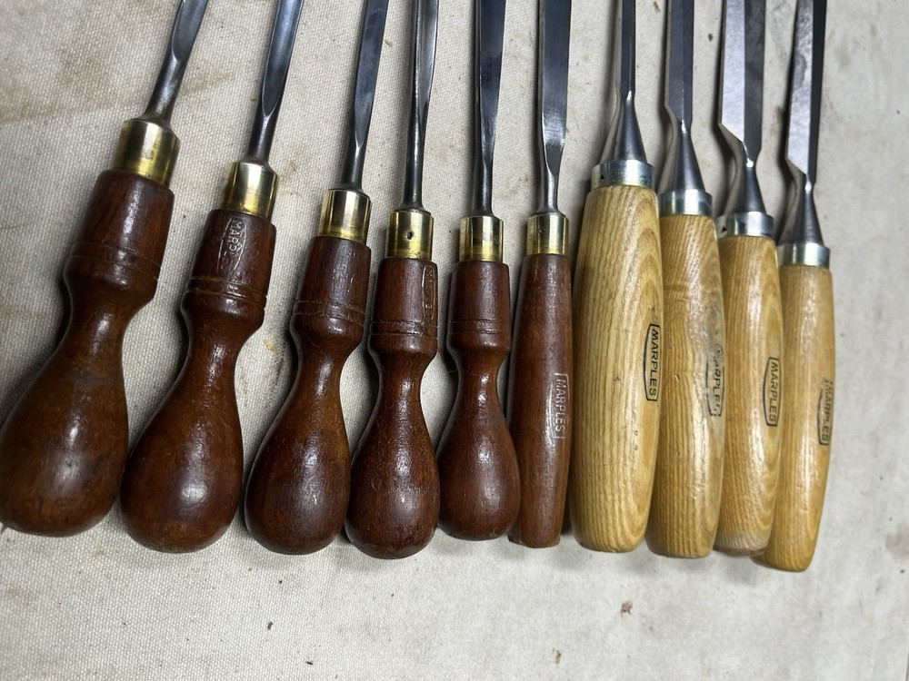 10 Pc Marples Wood carving chisel set