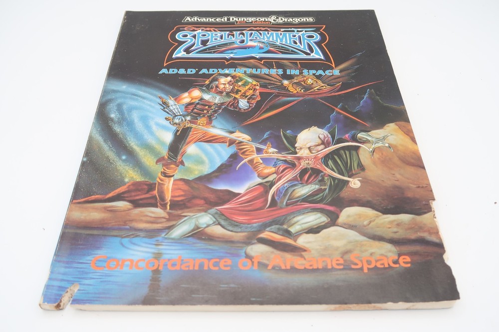 READ Spelljammer, AD&D 2nd ed LOT Realmspace, Wildspace, Arcane Space, Lorebook