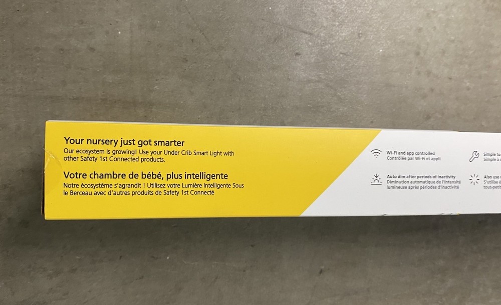 Safety 1st Under Crib Smart Light, White