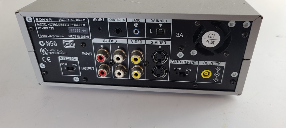Sony DSR-11 Digital Videocassette Player ~ Working Order