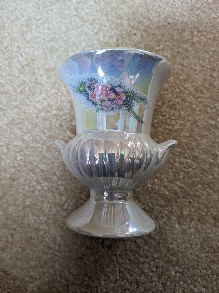 Pearlized Keepers Ceramic mini vase