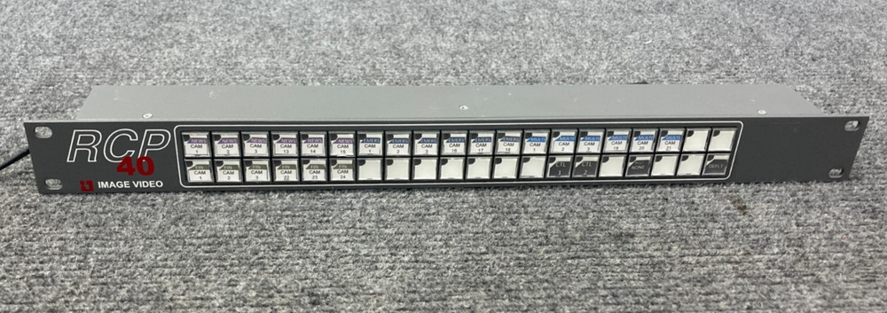 Image Video RCP-40 40-Button Control Panel w/ Power Cord