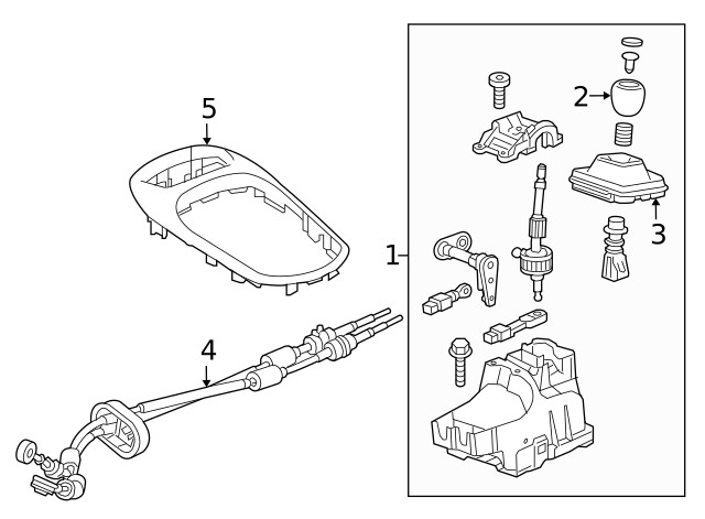 Genuine GM Shift Knob 55506360