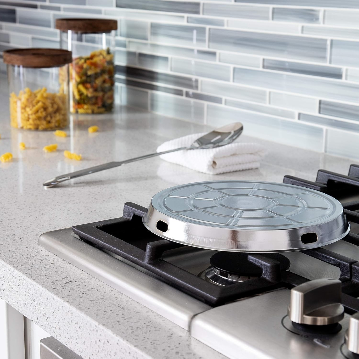 8" Gas/Electric Stovetop Master Heat Flame Tamer