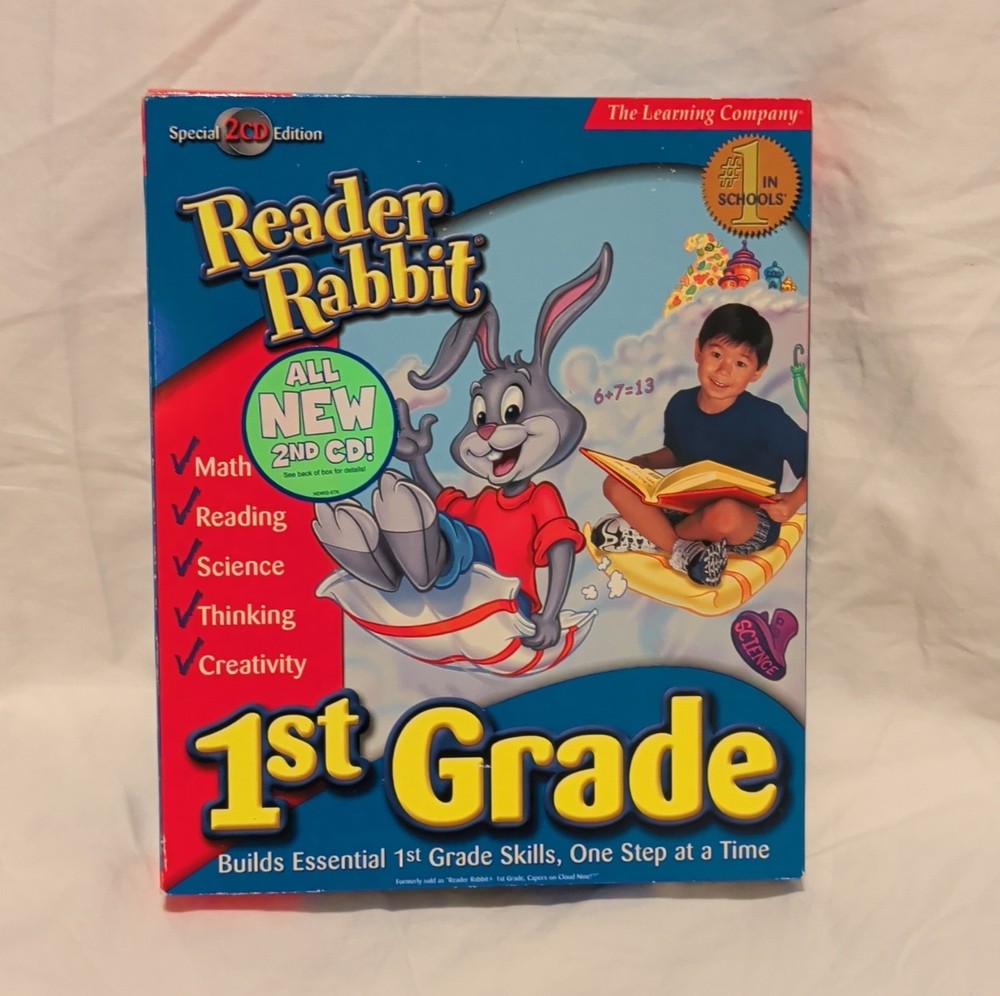 The Learning Company Reader Rabbit 1st Grade Special 2 CD Edition CD-ROM