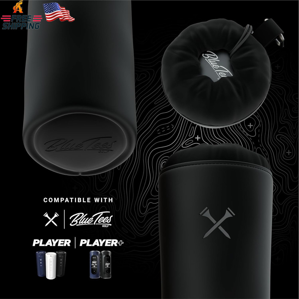 Blue Tees Golf GPS Case Compatible with Player+ GPS Speaker - Soft Carrying Prot