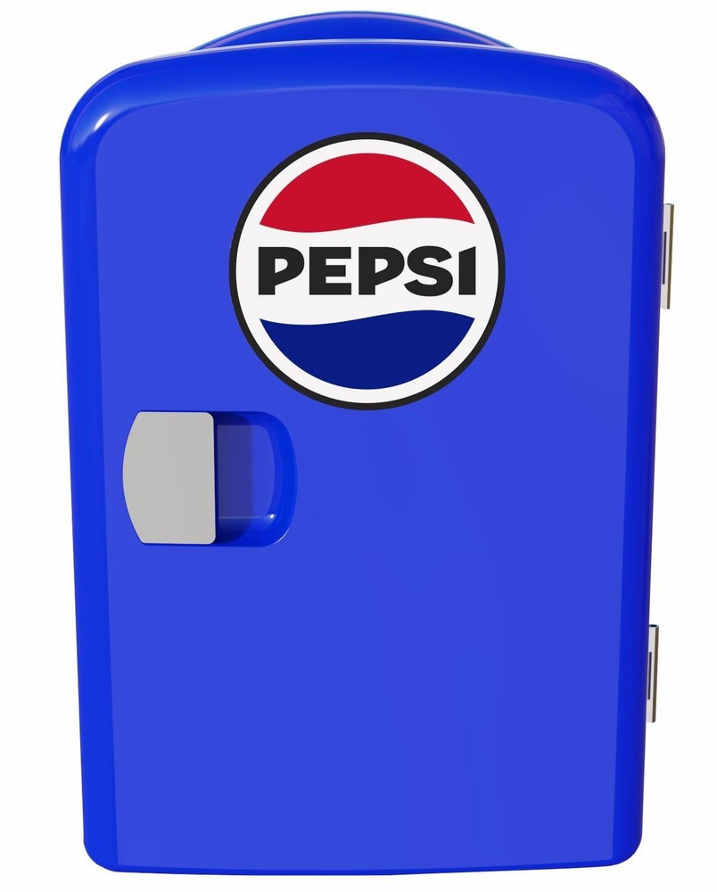 Pepsi 6can Mini Fridge Blue 4 Liters