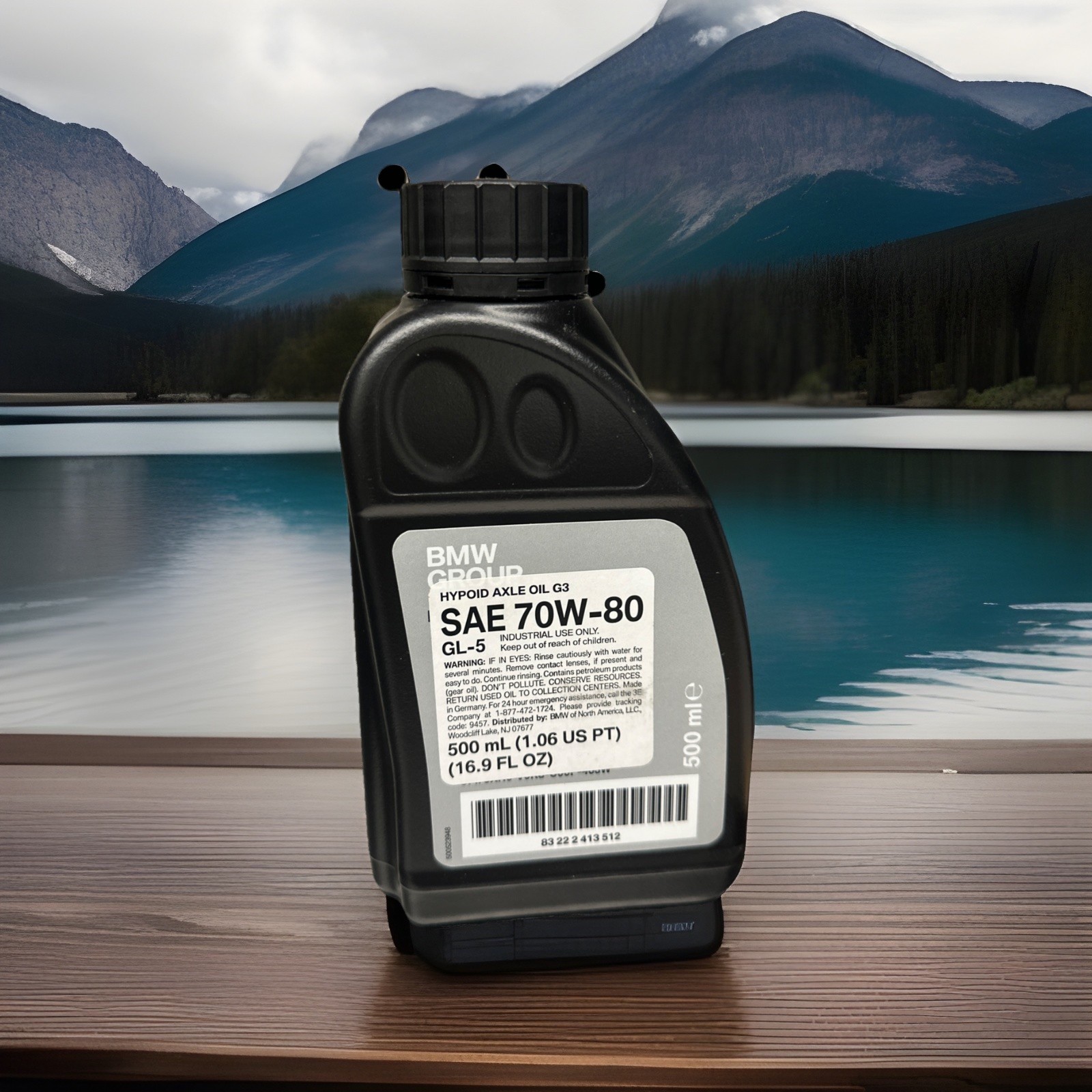 BMW OEM Hypoid Axle Oil G3 SAE 70W-80 GL-5 500mL 83222413512 Factory Sealed Mini