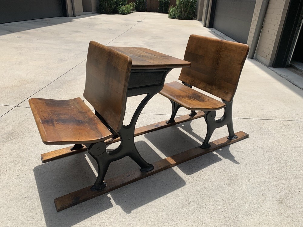 Antique School Desk