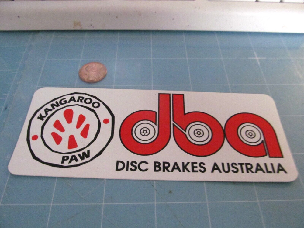DBA Sticker / Decal OLD STOCK ORIGINAL