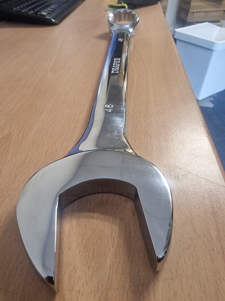 Heavy Duty Long Pattern Metric Combination Spanner, 46mm