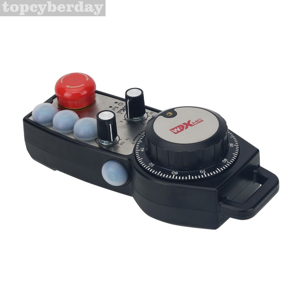 ZTWGP-3 Wireless Manual Pulse Generator CNC MPG Controller 6-Axis Handwheel