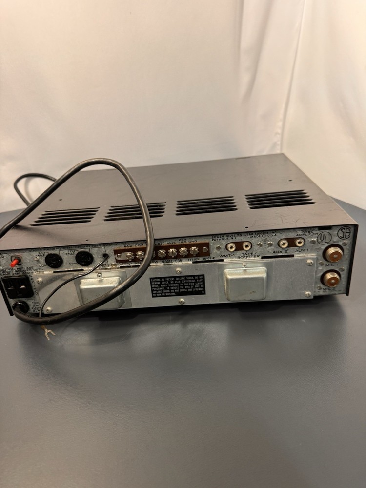 Vintage Bogen Challenger Model: C-35 Amplifier Untested #504