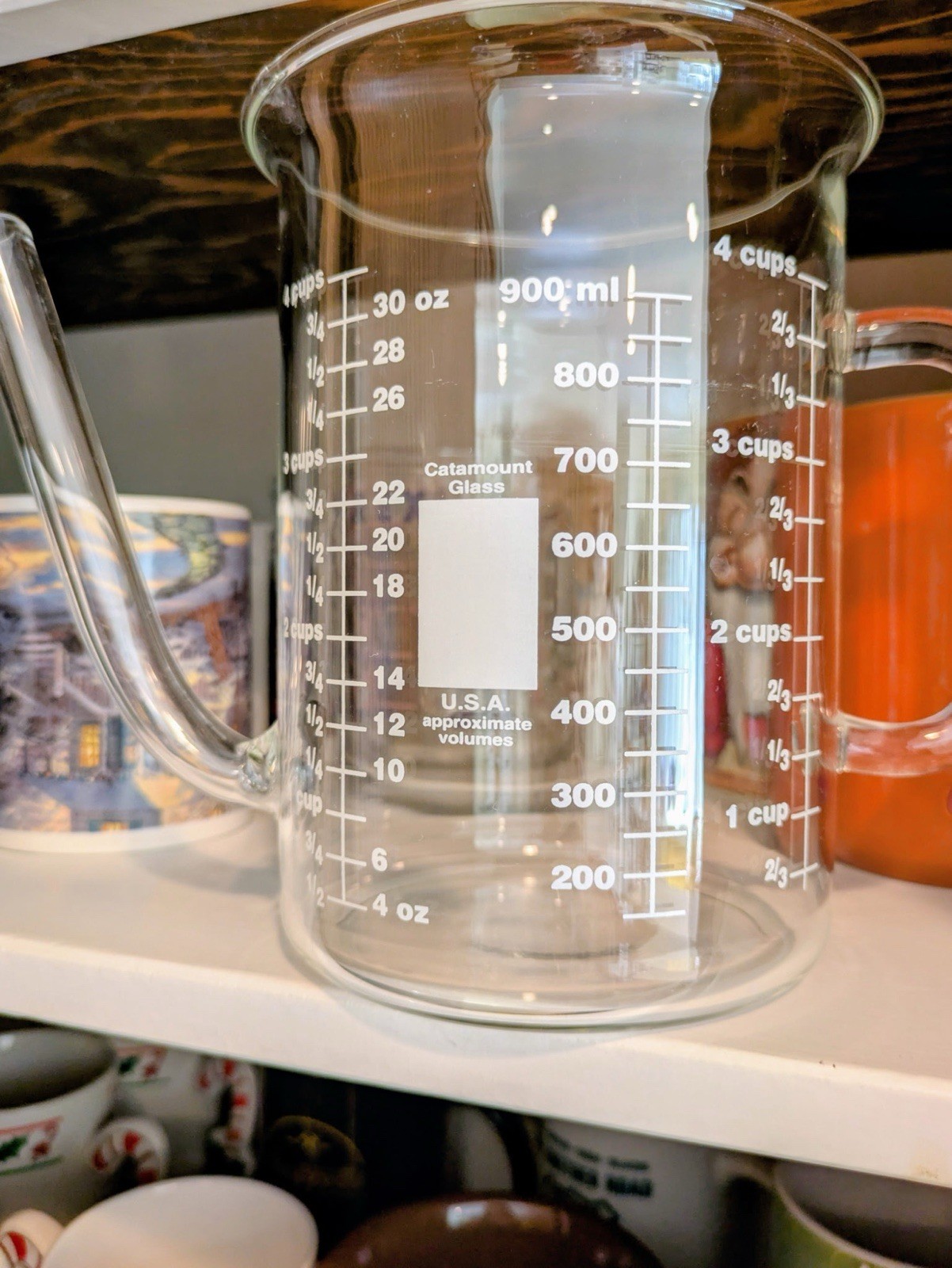 Catamount 4 Cup Gravy Fat Separator Glass