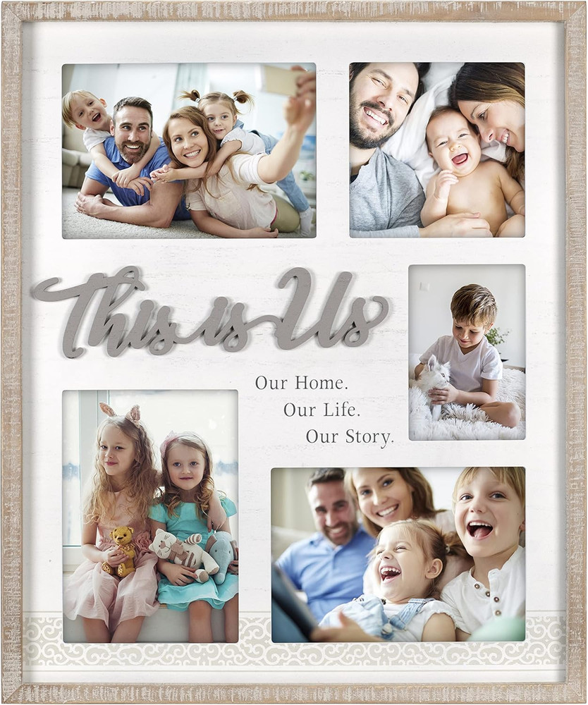 5-Op. This Is Us Rustic Bor, Brown