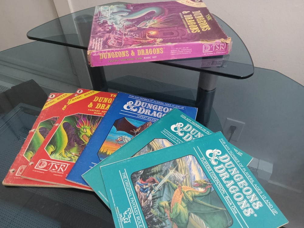Dungeons & Dragons Fantasy Adventure Game Basic Set 1980 TSR