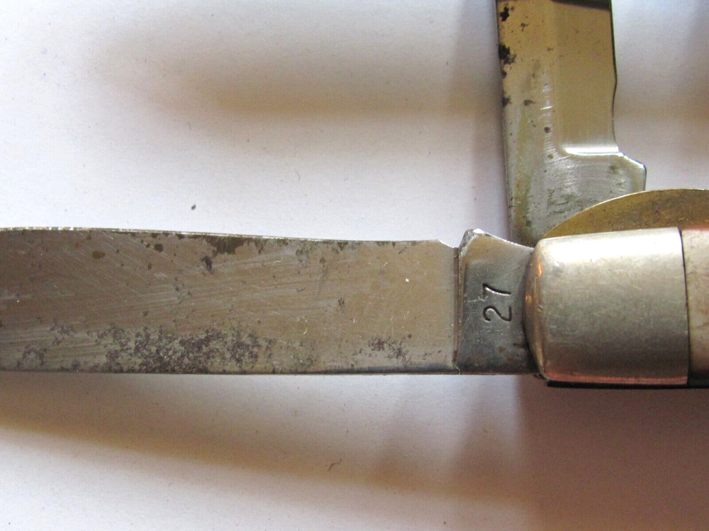 3 OLDER CAMILLUS POCKET KNIVES 2 LINEMAN VERSION