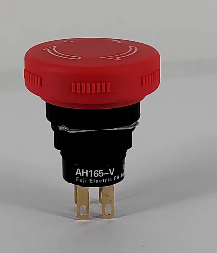 1PC New Fuji Emergency stop button switch AH165-V #LL
