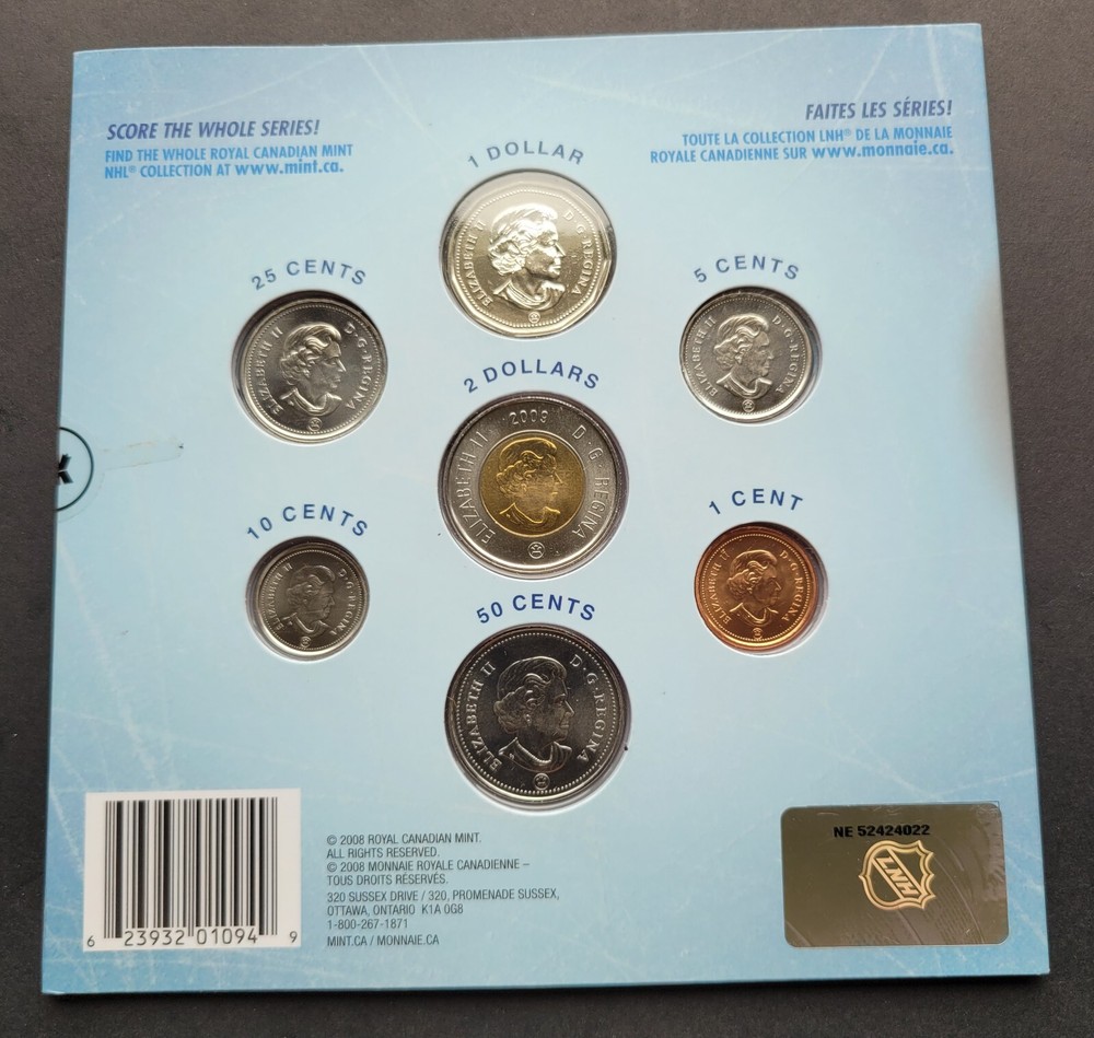 *** 2009 TORONTO MAPLE LEAFS *** SEALED COINS SET ***
