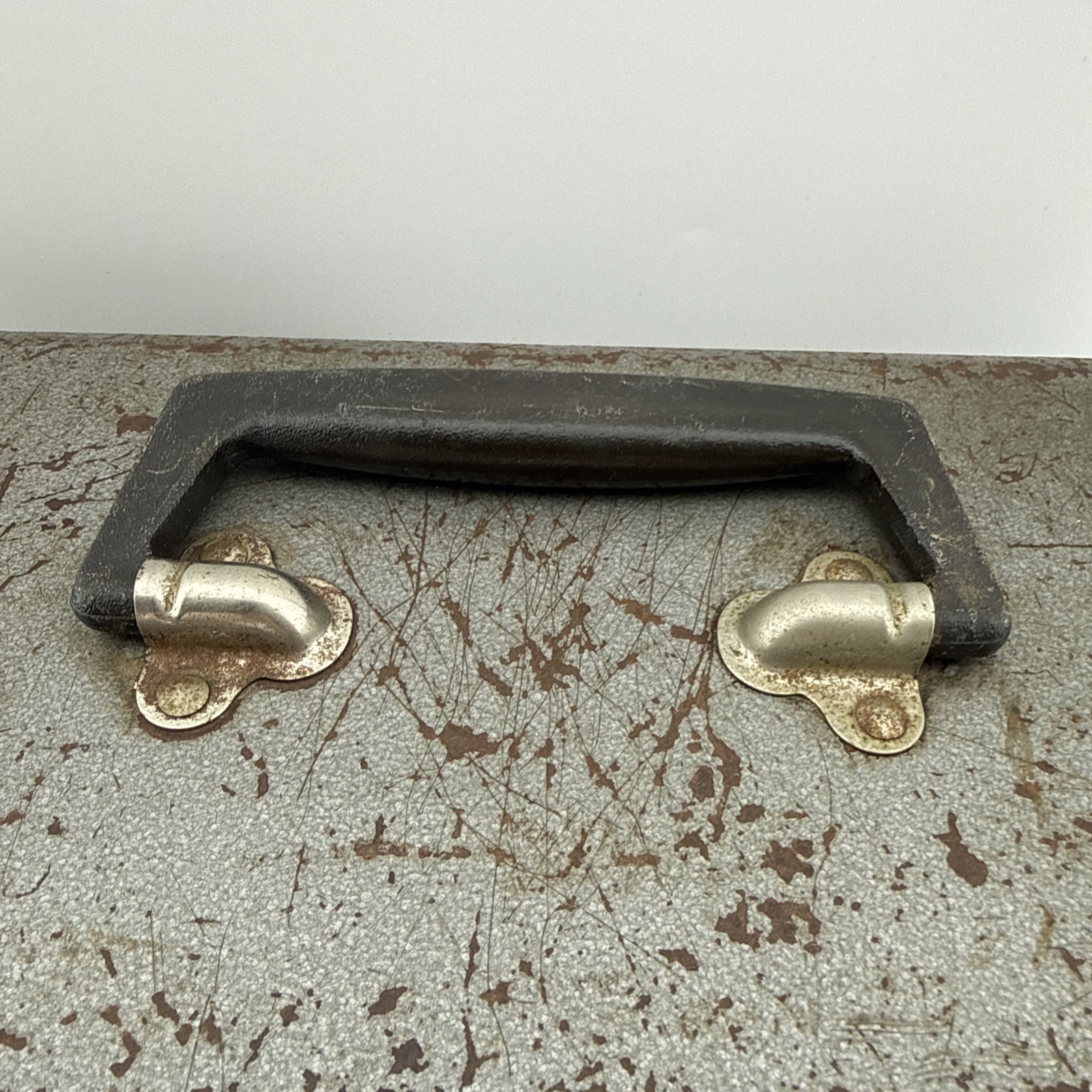 Vintage Sears Craftsman 65013 Metal Tool Box w/ Red Tray