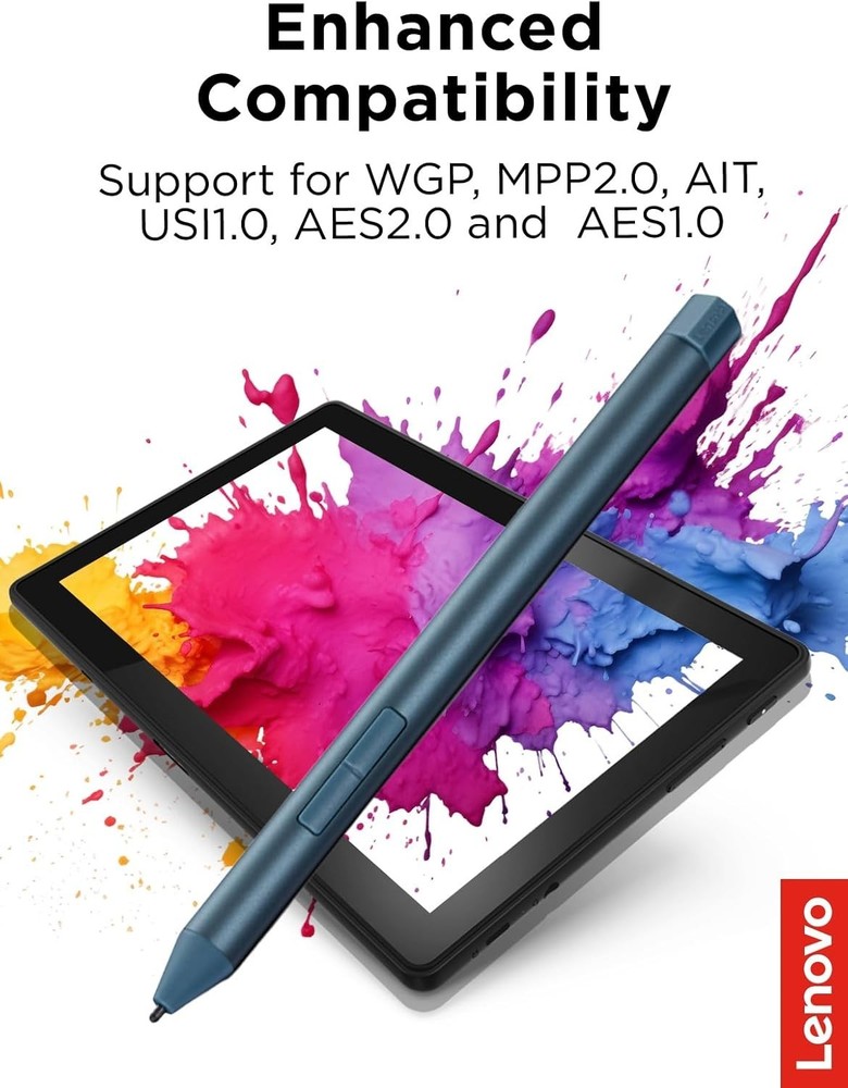 Lenovo Digital Pen 3 for Laptops, Supports Multiple Protocols, Advanced Tilt