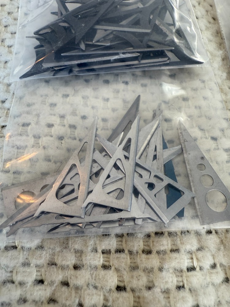 Vintage Archery Broadhead Blade Lot