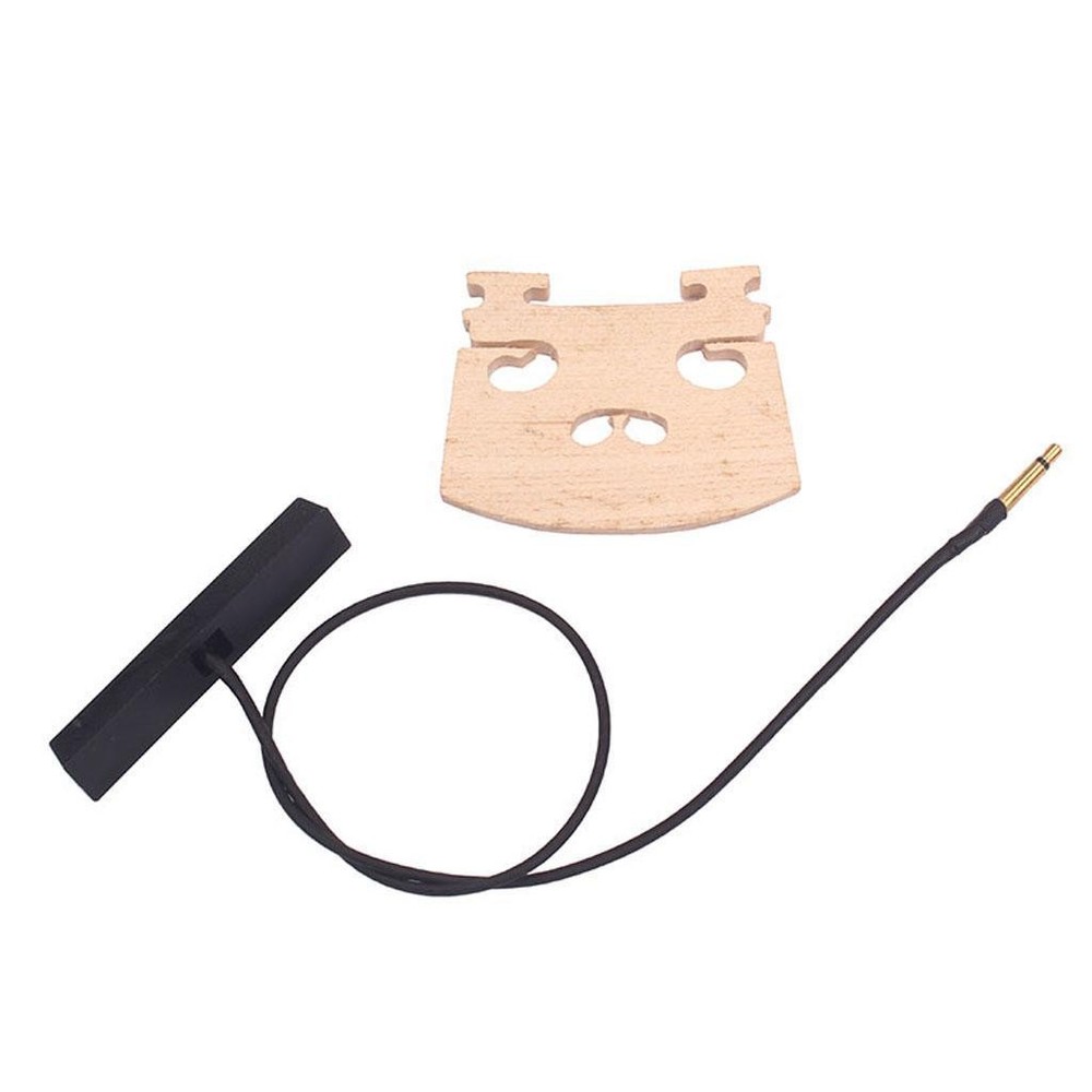 Double Violin Bridge System Piezo Pickup Base Set for Bass