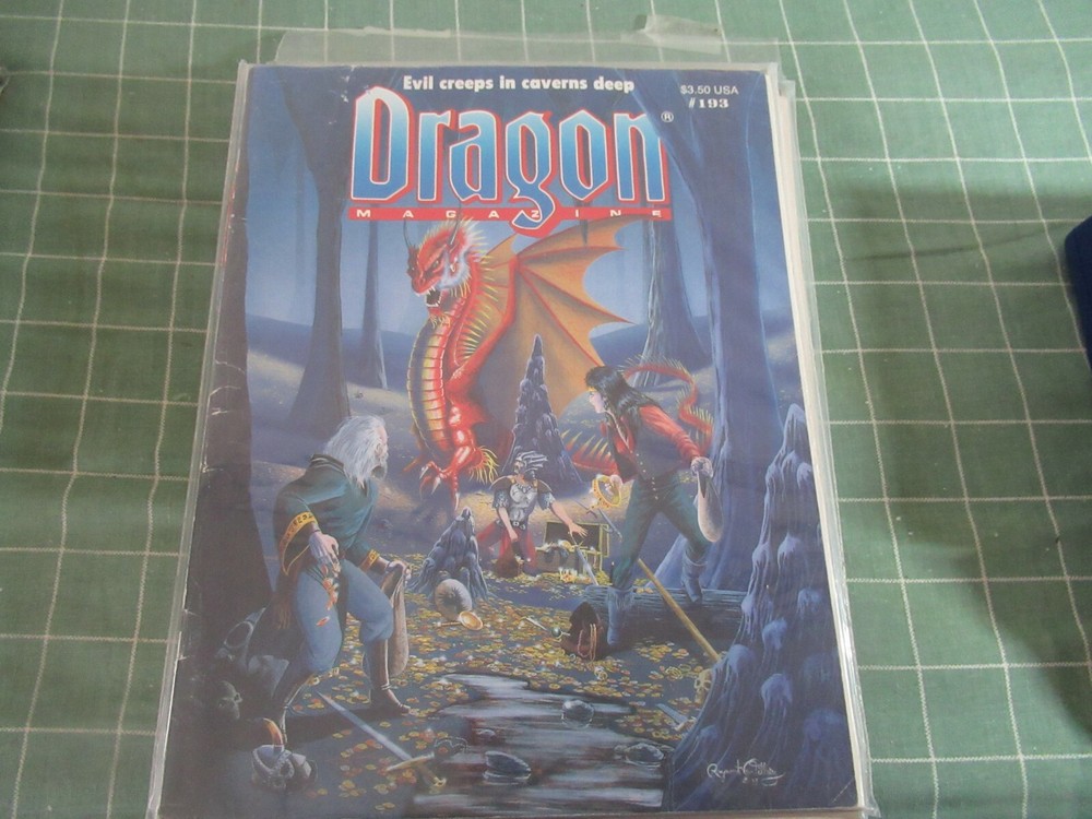 Dragon magazine #193 vintage