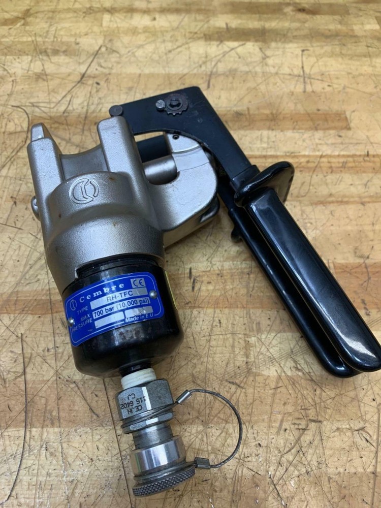 Cembre RH-TFC Hydraulic Cutting Tool, Cable Cutter, Profiled Contact Wire