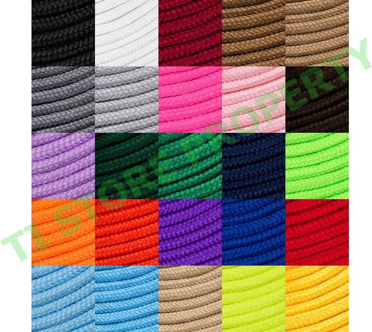 Round Athletic Shoe String shoelace Sneaker 27 36 45 54 inch ROUND SHOELACES