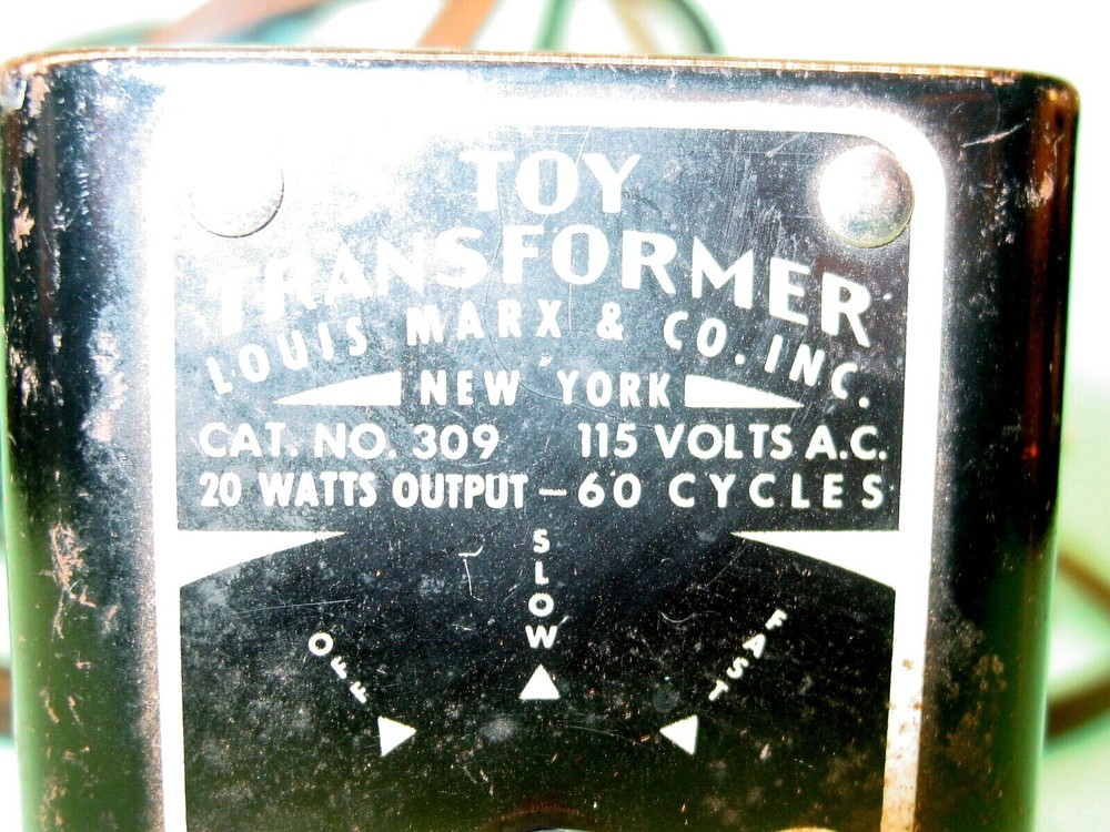Model Railroad Marx Toy Transformer