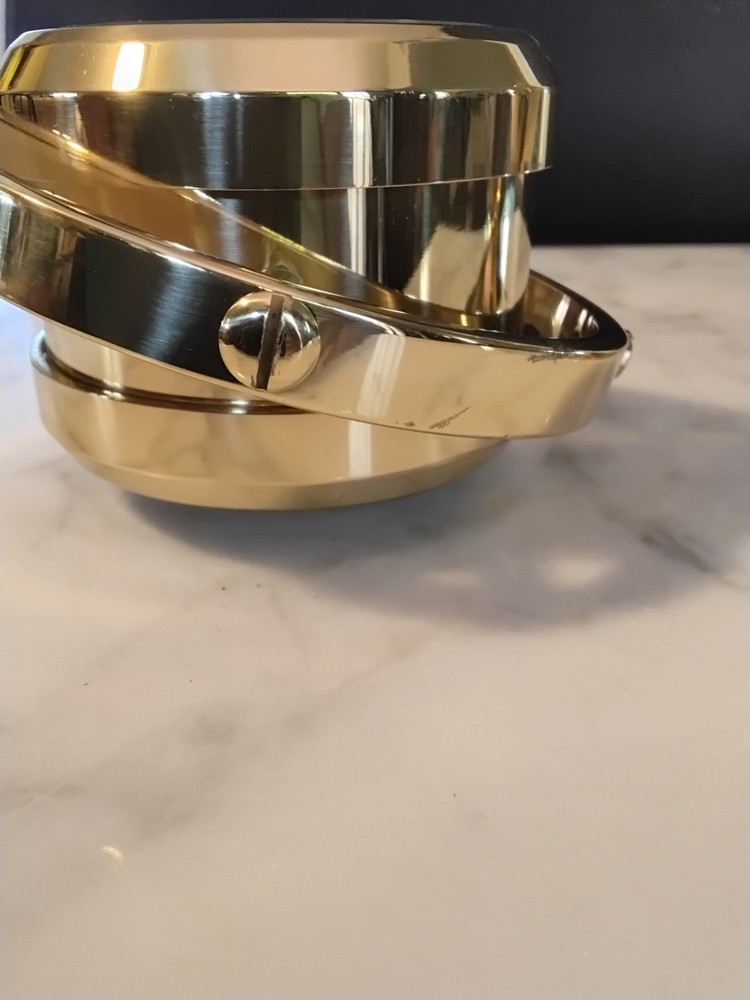 Weems and plath skipjack gimbal clock barometer