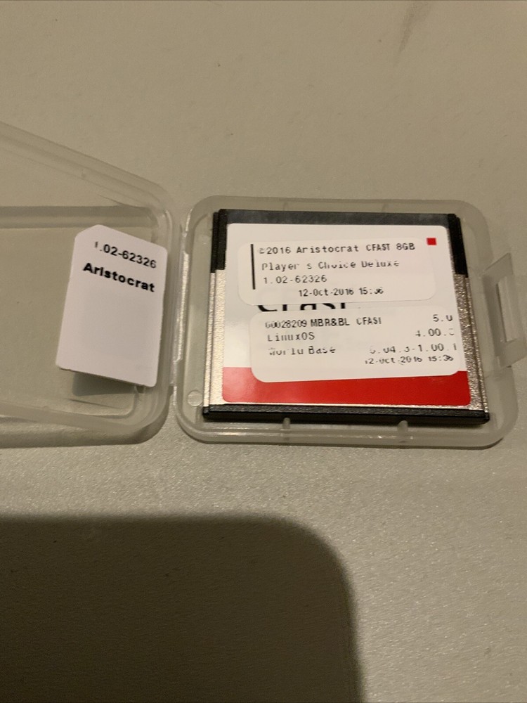 Aristocrat Software Players Choice Deluxe CFast Gen8 Helix