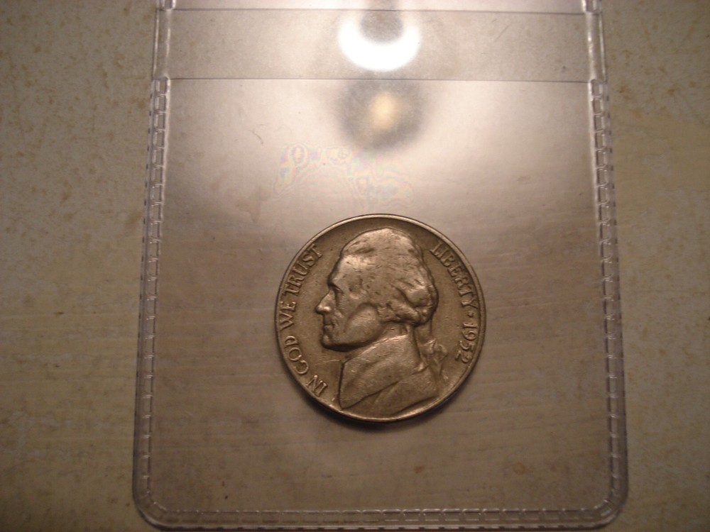 1952-D JEFFERSON NICKEL (BG)