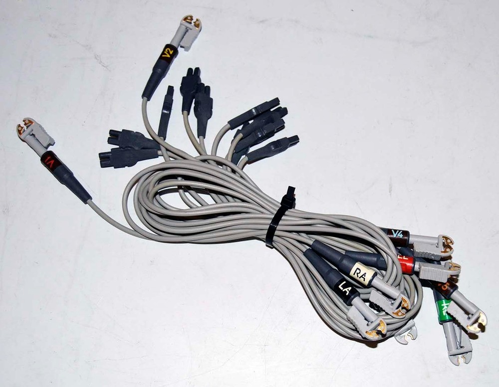 EKG ECG Leads Cables