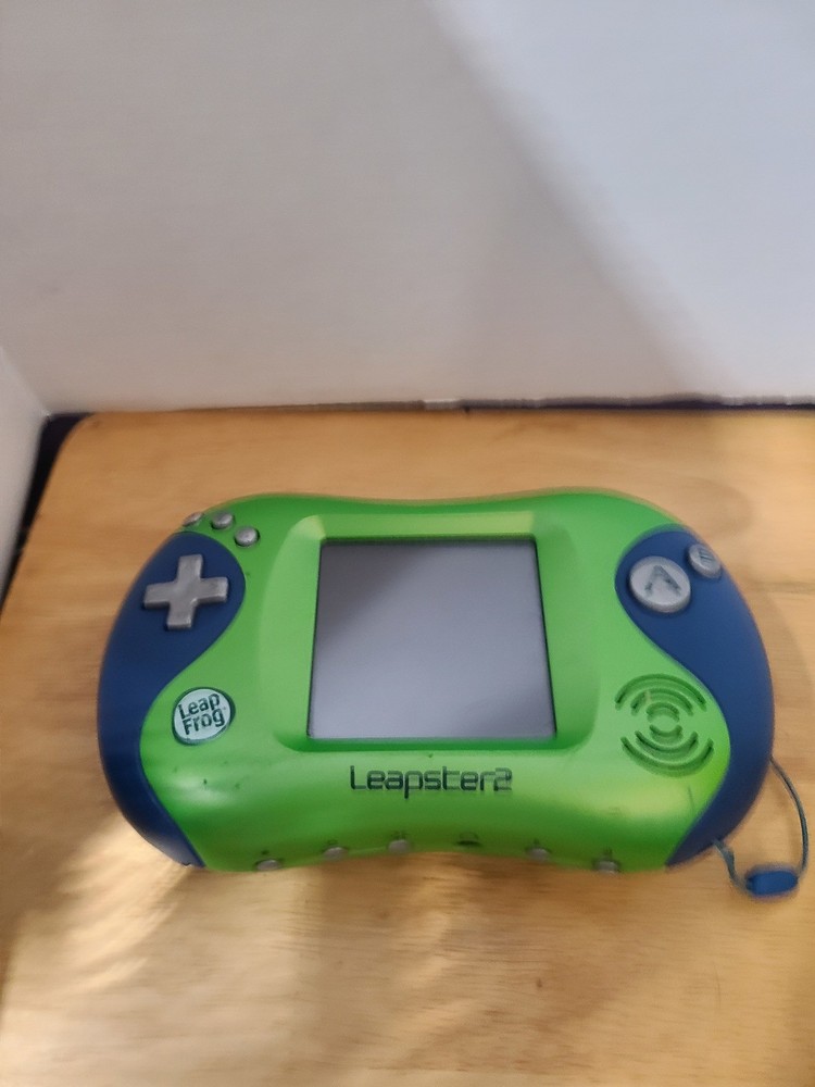 LeapFrog Green Leapster 2 Learning Game System Handheld Console