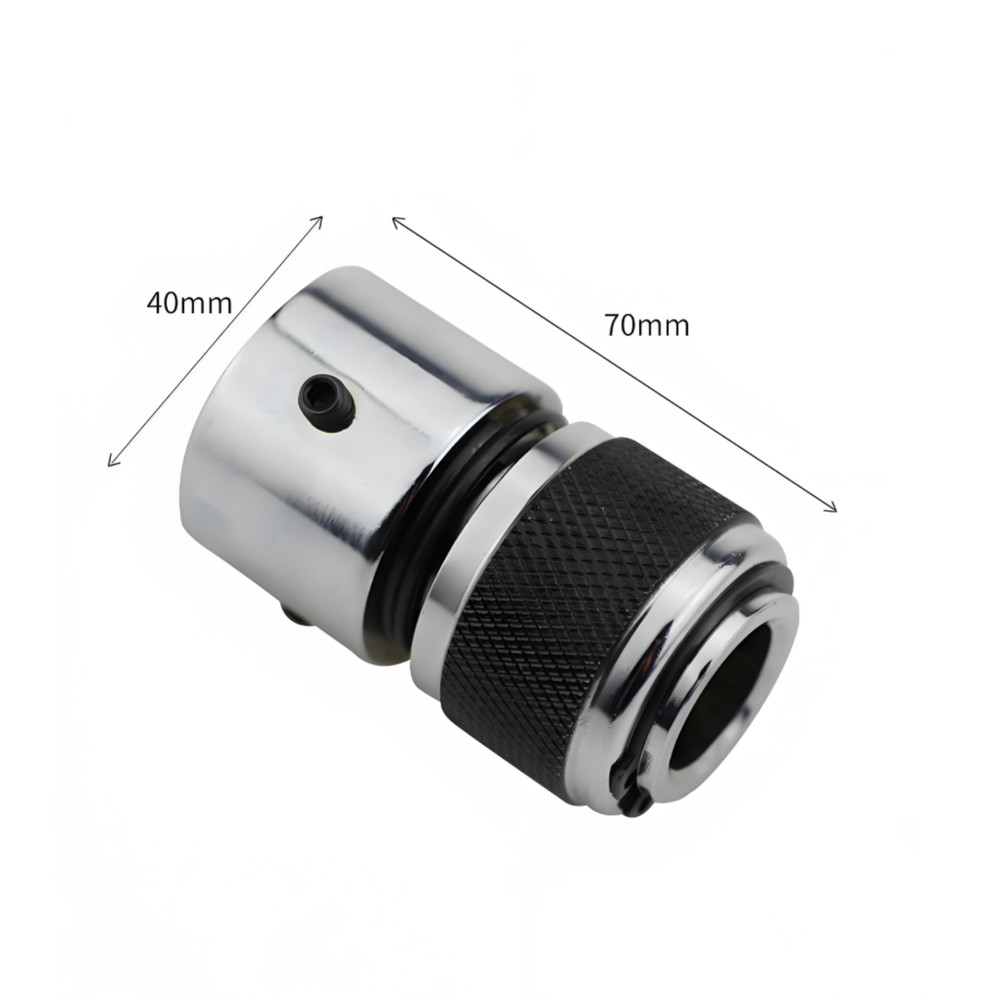 Air Chisel Quick Release Coupler Adapter Pneumatic Tool Self Lock Connector 2pcs