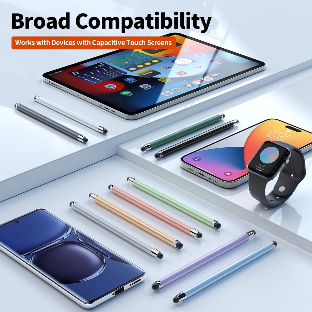 Stylus Pen for iPhone/ipad/Android Tablets 2-in-1 High Sensitivity Accessories