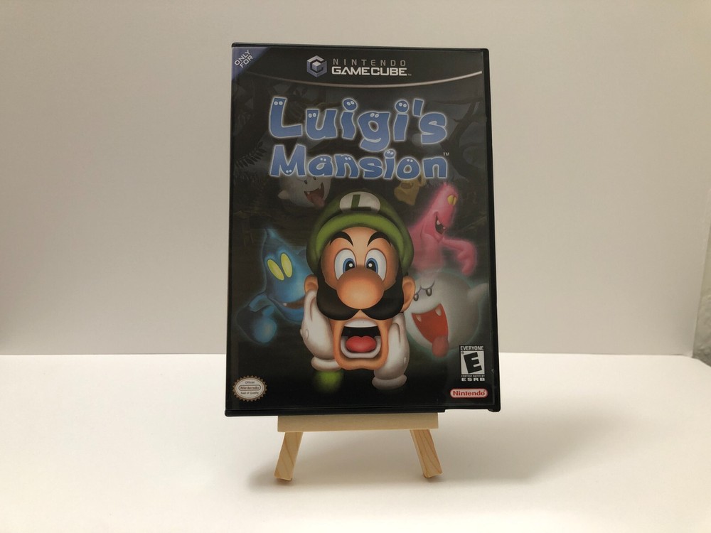 Replacement GameCube Case for Luigi's Mansion