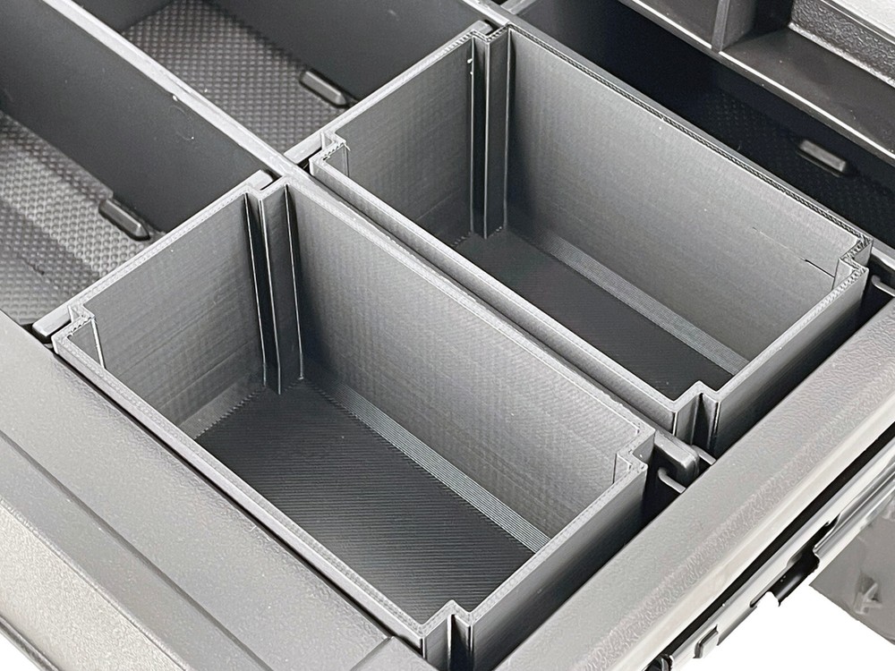 Husky Connect 2-Drawer Organizer Compatible Small Nesting Cup Bin